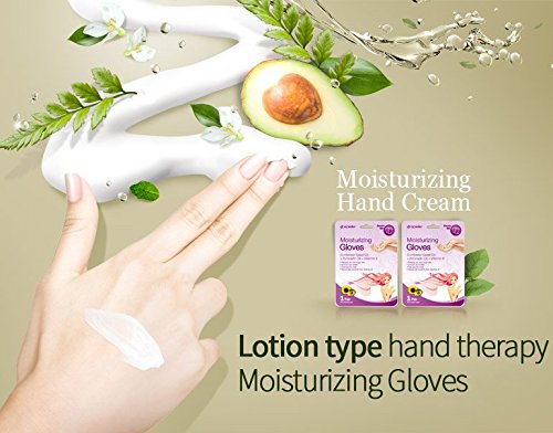 Hand Masks (Gloves 6pk) for Dry Hands Spa Masks